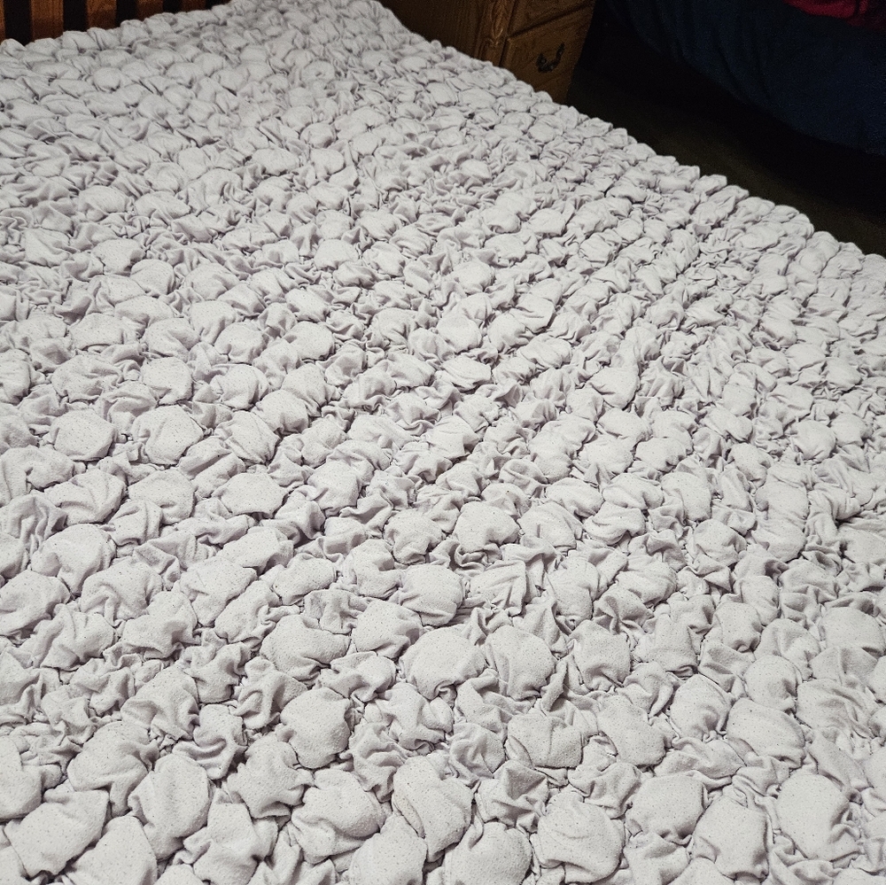 Pottery Barn Lavender Textured Bedding Set - Picture 3 of 5